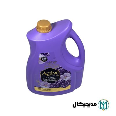 مایع دستشویی صدفی بنفش اکتیو 3750 گرمی