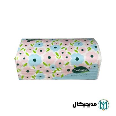 خرید دستمال کاغذی اقتصادی فول تایم 500 برگ