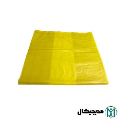کیسه زباله زرد 55*70 (25کیلوگرمی)