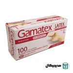 دستکش لاتکس گاماتکس سایز لارج