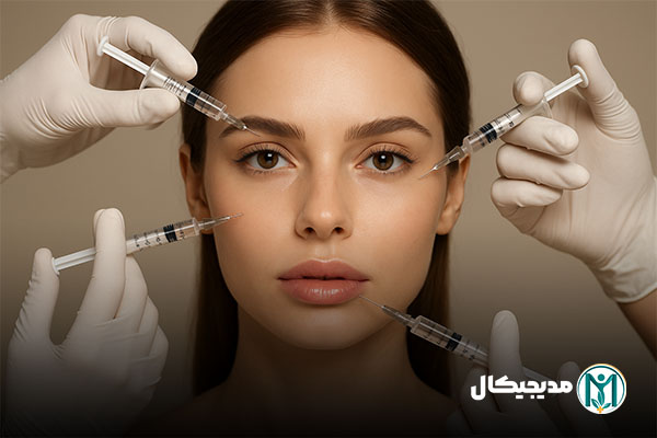 نواحی تزریق ژل رووفیل