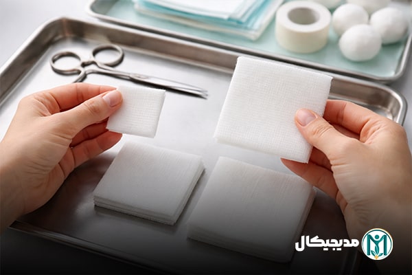 گاز استریل پزشکی