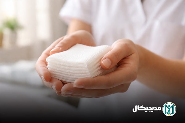 گاز استریل یکبارمصرف